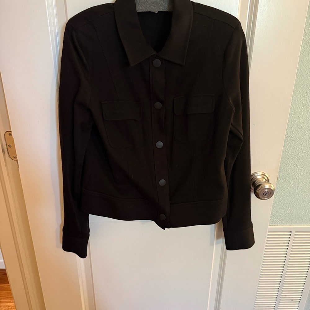 CAbi Black Utility Jacket for Women
